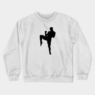 Muay Thai Silhouette Crewneck Sweatshirt